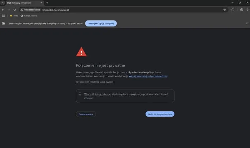 Domyślna przeglądarka Android