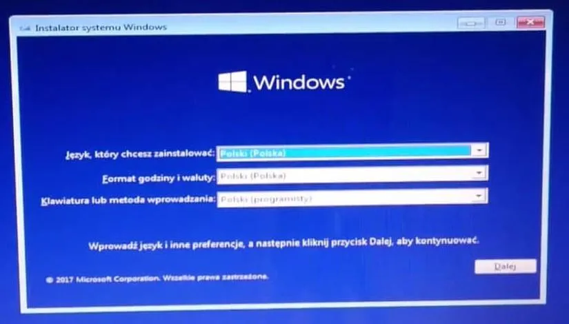 Konfiguracja BIOS UEFI