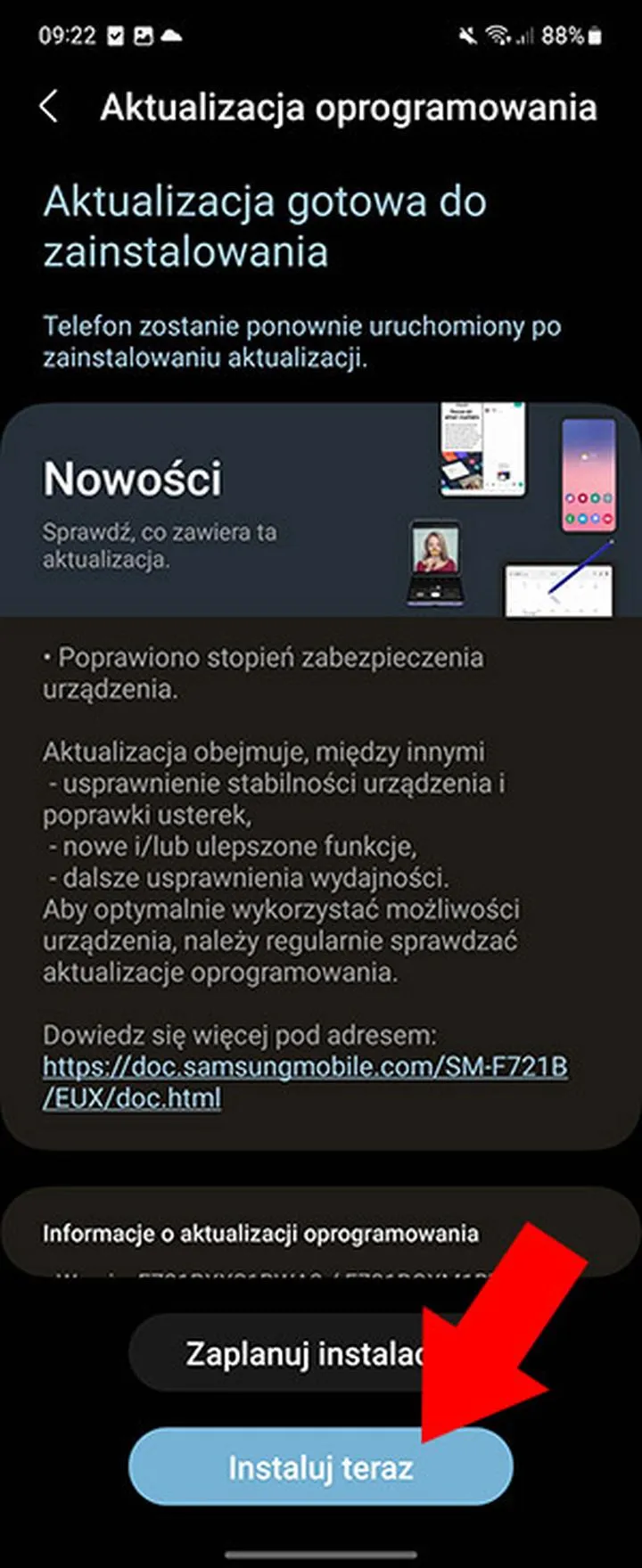 Korzyści z aktualizacji