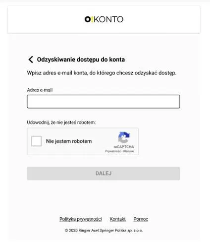 Odzyskiwanie hasła administratora