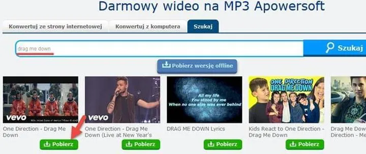 Pobieranie muzyki z internetu