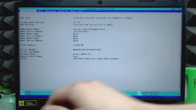 Problemy z BIOS