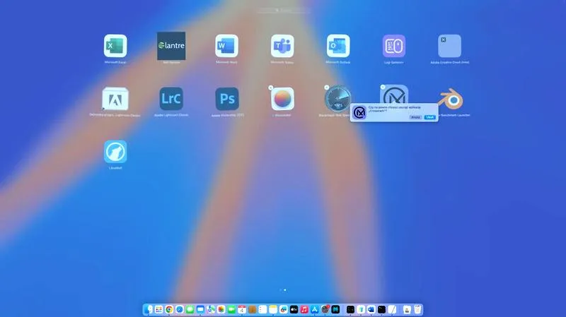 Usuwanie aplikacji z MacBooka