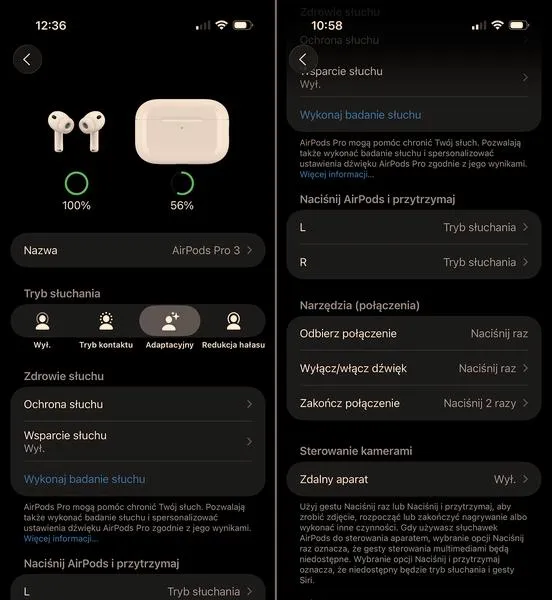 Wymiana baterii w AirPods