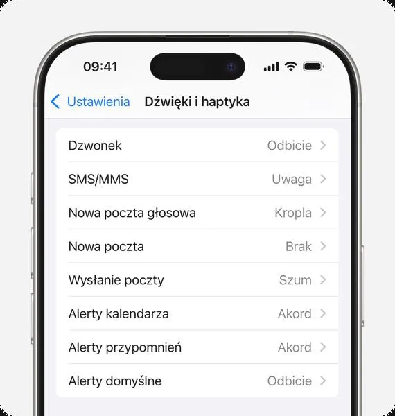 Zmiana dzwonka iPhone